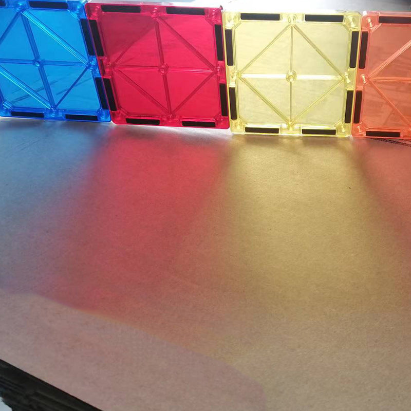 Colorful Window Magnetic Block Magnetic Assembly Toy