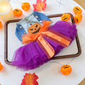 Pet Circle Spring Summer Cute Cartoon Pumpkin Style Whimsical Pumpkin Dress for Dogs and Cats