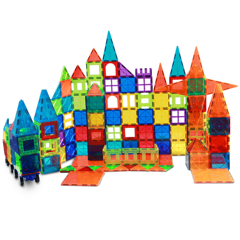 Colorful Window Magnetic Block Magnetic Assembly Toy